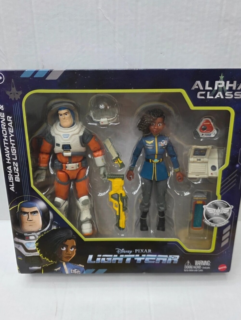 Alisha Hawthorne & Buzz Lightyear Action Figure Set - Blue & Orange